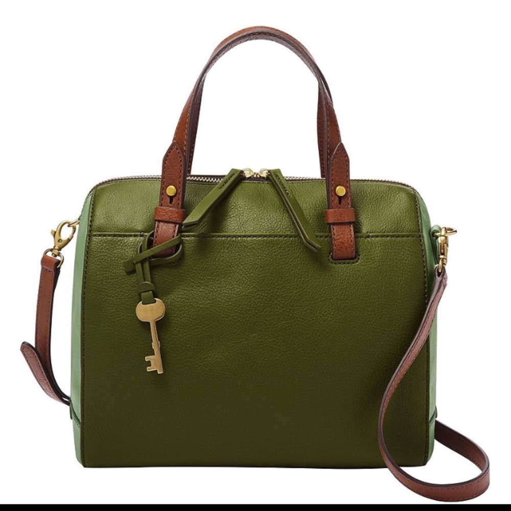 🌟HP🌟Fossil olive green satchel